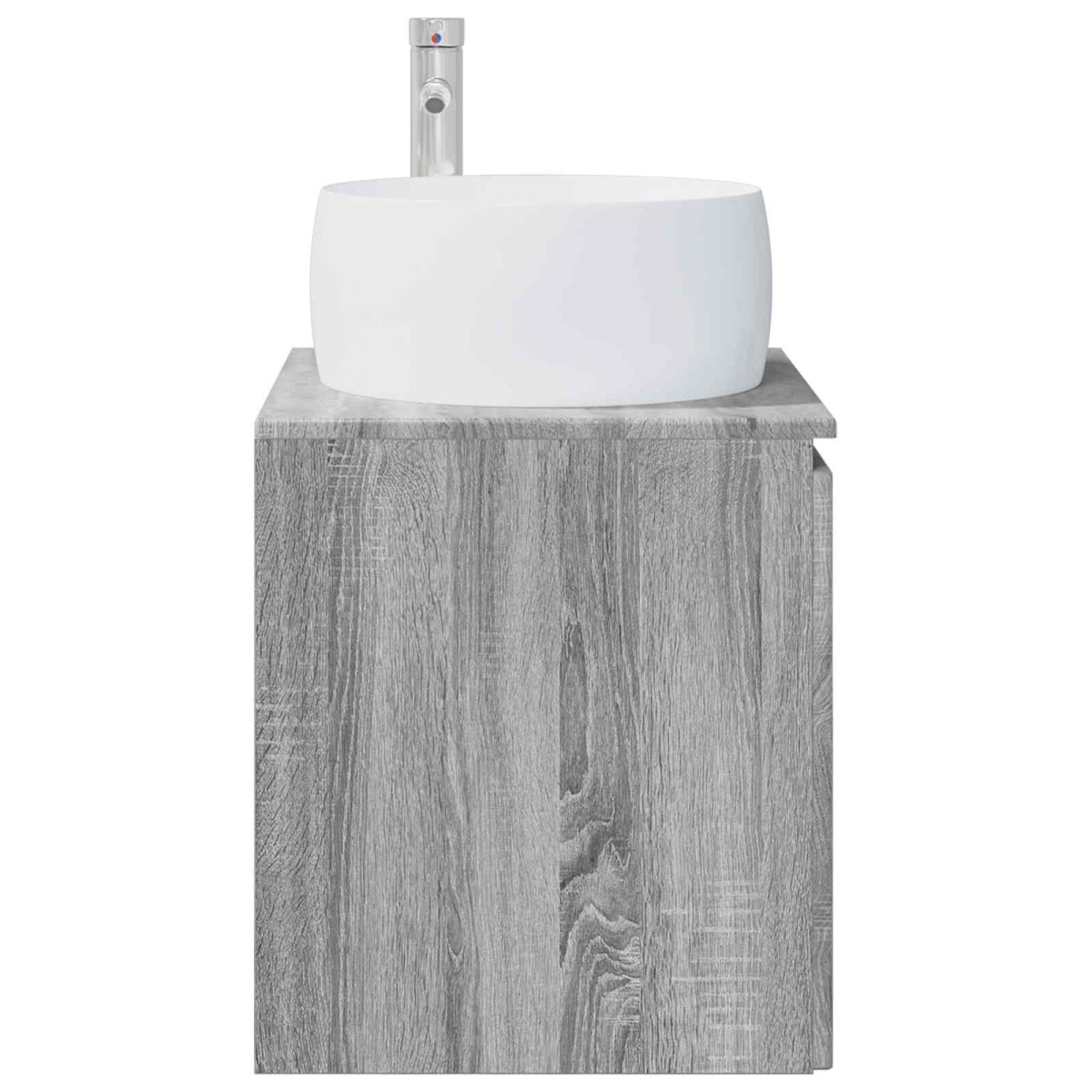 vidaXL Επιτοίχια Λεκάνη Έπιπλο Γκρι Sonoma 49,5 x 44,5 x 66 εκ