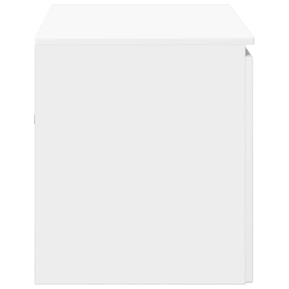vidaXL Τοίχου Ντουλάπα Μπάνιου Λευκό 62,5 x 44,5 x 50 εκ.