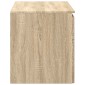 vidaXL Τοίχου Ντουλάπα Μπάνιου Sonoma Δρυς 62,5 x 44,5 x 50 εκ.