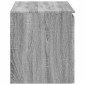 vidaXL Τοίχου Ντουλάπα Μπάνιου Γκρι Sonoma 62,5 x 44,5 x 50 εκ.