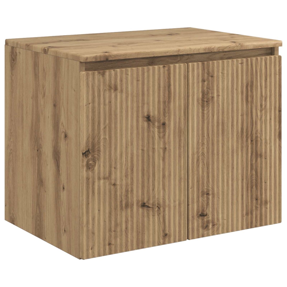 vidaXL Τοίχου Ντουλάπα Μπάνιου Artisan Δρυς 62,5 x 44,5 x 50 εκ.