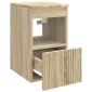 vidaXL Ντουλάπι Μπάνιου Sonoma Δρυς 30 x 35 x 50 εκ.