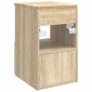 vidaXL Ντουλάπι Μπάνιου Sonoma Δρυς 30 x 35 x 50 εκ.