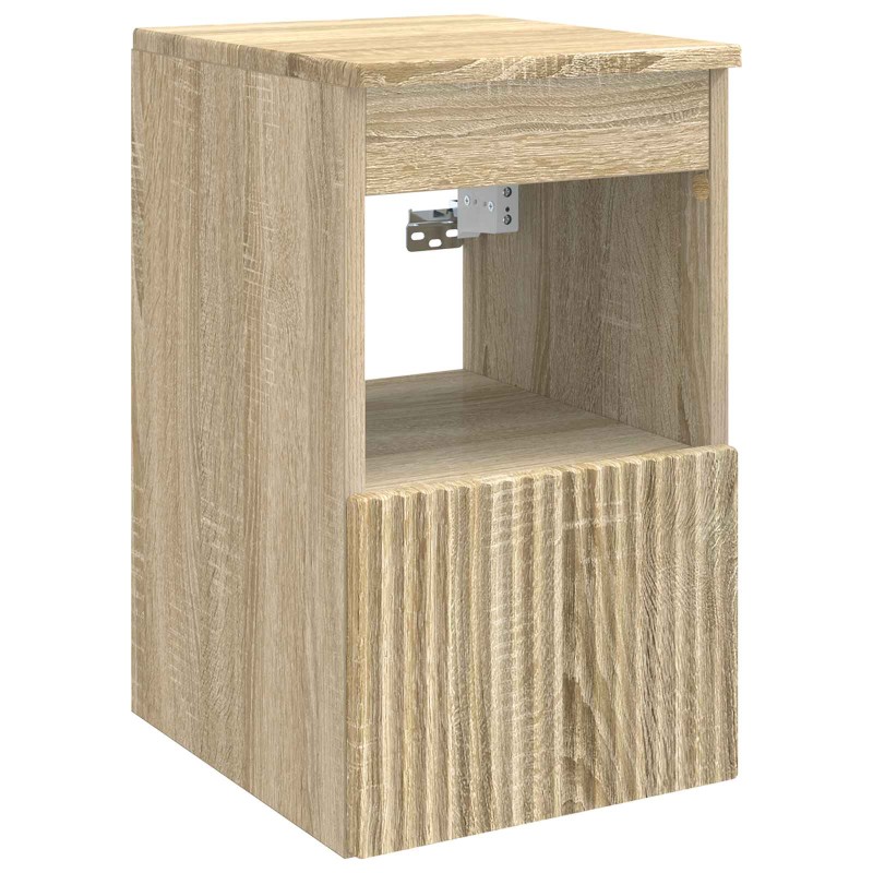 vidaXL Ντουλάπι Μπάνιου Sonoma Δρυς 30 x 35 x 50 εκ.