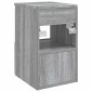 vidaXL Ντουλάπι Μπάνιου Γκρι Sonoma 30 x 41 x 50 εκ.