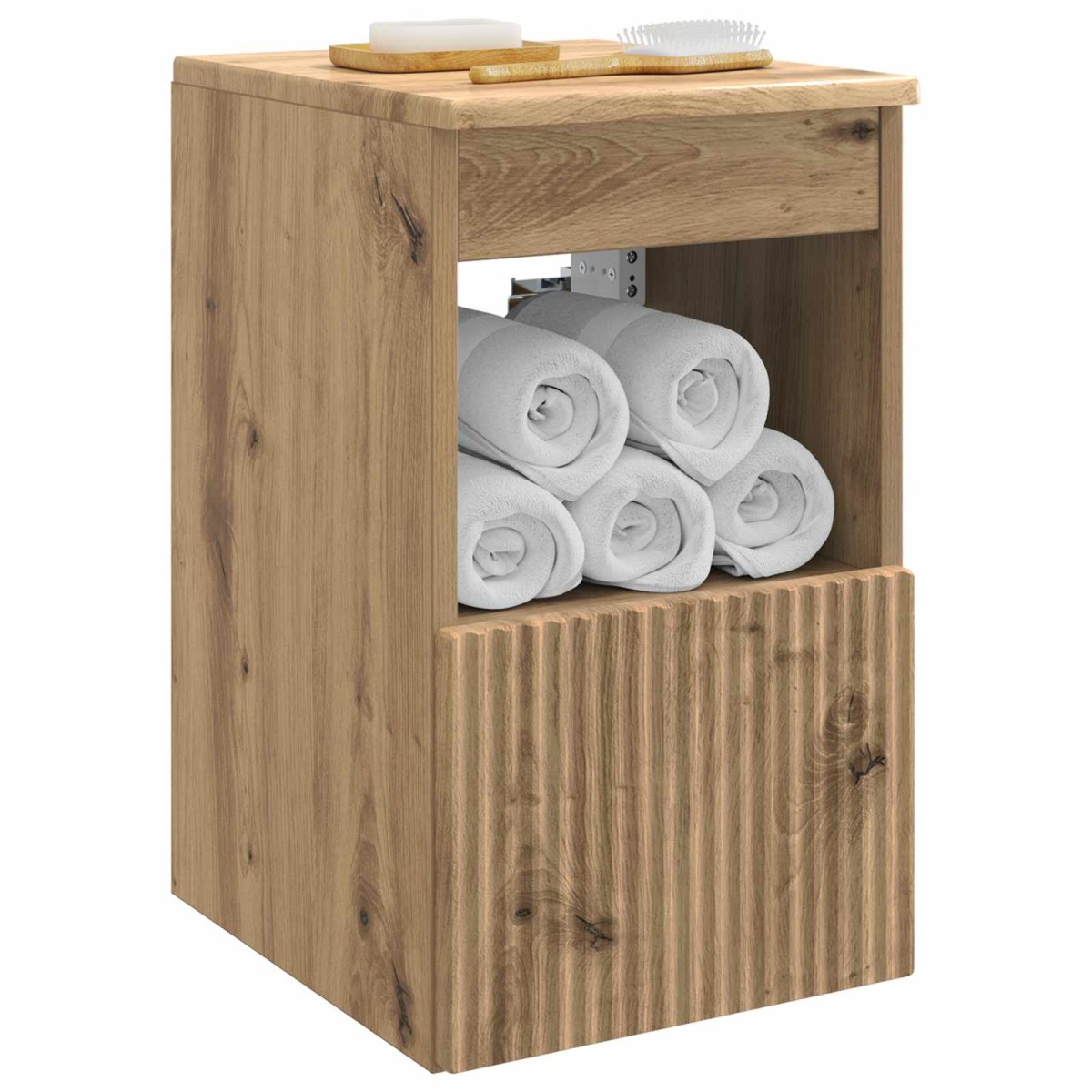 vidaXL Ντουλάπι Μπάνιου Artisan Δρυς 30 x 41 x 50 εκ.