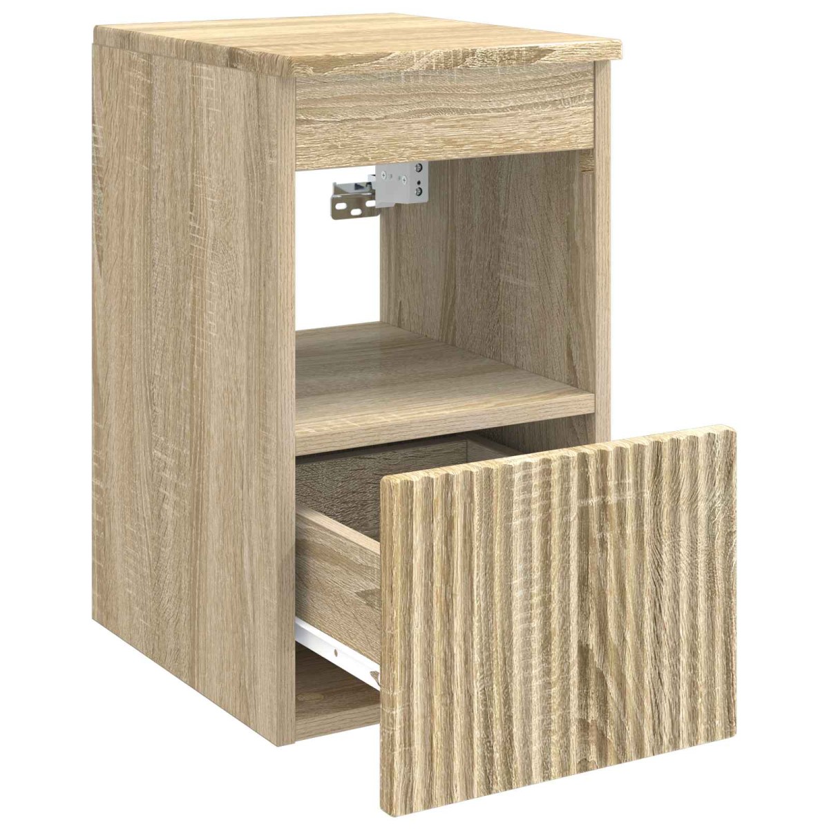 vidaXL Ντουλάπι Μπάνιου Sonoma Δρυς 30 x 44,5 x 50 εκ.