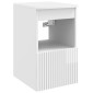 vidaXL Ντουλάπι Μπάνιου Γυαλιστερό Λευκό 30 x 44,5 x 50 εκ.