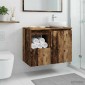 vidaXL Ντουλάπι Μπάνιου Παλαιωμένο ξύλο 30 x 44,5 x 50 εκ.