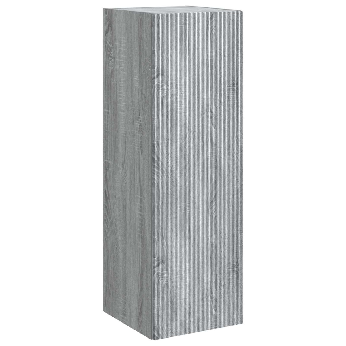vidaXL Τοίχου Ντουλάπα Μπάνιου Γκρι Sonoma 33 x 34,5 x 100 εκ