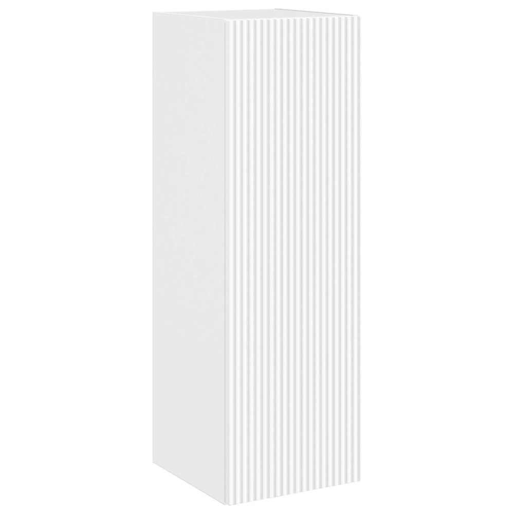 vidaXL Τοίχου Ντουλάπα Μπάνιου Λευκό 33 x 34,5 x 60 εκ