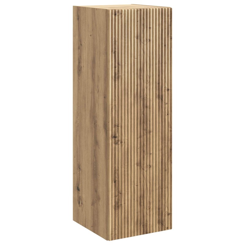 vidaXL Τοίχου Ντουλάπα Μπάνιου Artisan Δρυς 33 x 34,5 x 60 εκ