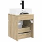 vidaXL Νιπτήρας Τοίχου Sonoma Δρυς 39 x 41 x 62,5 εκ