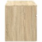 vidaXL Τοίχου Ντουλάπα Μπάνιου Sonoma Δρυς 59 x 44,5 x 50 εκ