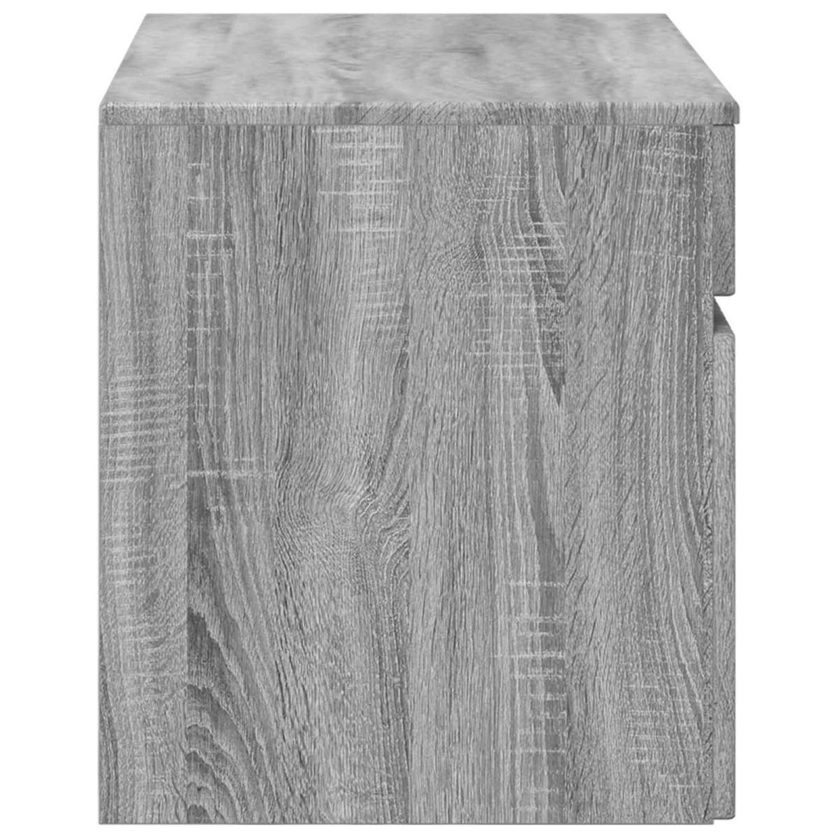vidaXL Τοίχου Ντουλάπα Μπάνιου Γκρι Sonoma 59 x 44,5 x 50 εκ