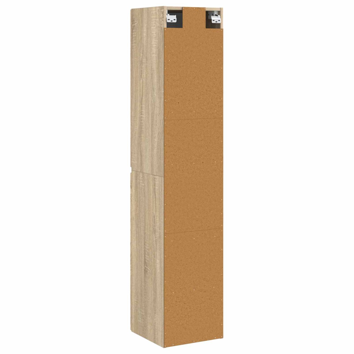 vidaXL Τοίχου Ντουλάπα Μπάνιου Sonoma Δρυς 33 x 34,5 x 160 εκ