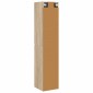 vidaXL Τοίχου Ντουλάπα Μπάνιου Sonoma Δρυς 33 x 34,5 x 160 εκ