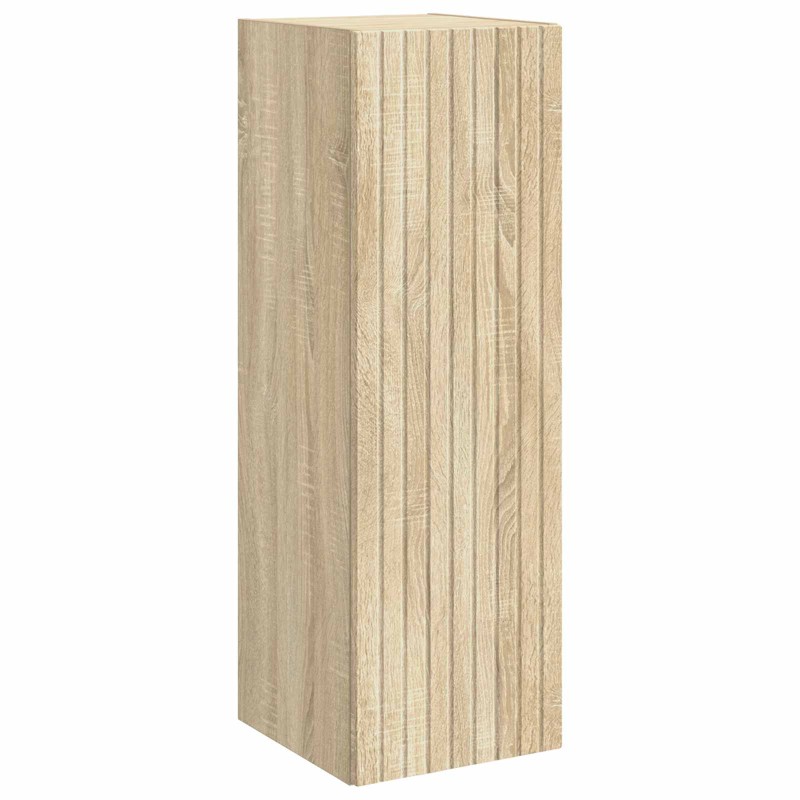 vidaXL Τοίχου Ντουλάπα Μπάνιου Sonoma Δρυς 33 x 34,5 x 100 εκ