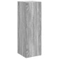 vidaXL Τοίχου Ντουλάπα Μπάνιου Γκρι Sonoma 33 x 34,5 x 100 εκ