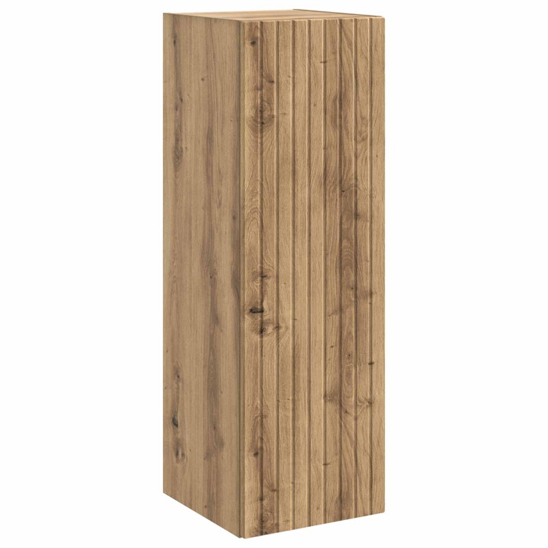 vidaXL Τοίχου Ντουλάπα Μπάνιου Artisan Δρυς 33 x 34,5 x 100 εκ