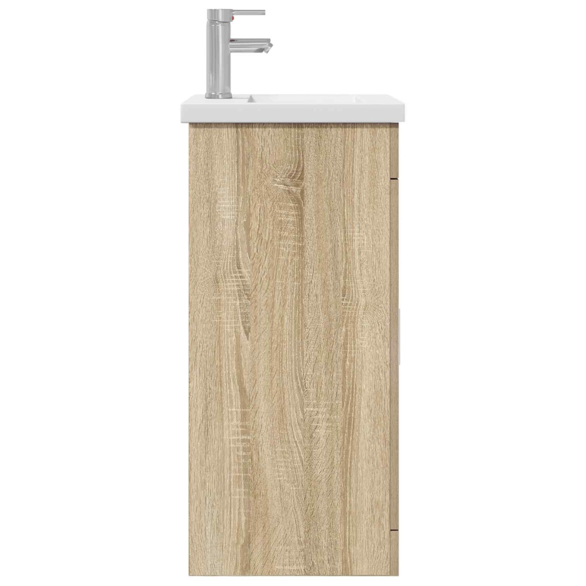 vidaXL Καθρέφτης μπάνιου με νιπτήρα Sonoma Δρυς 42 x 40 x 84,5 εκ