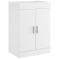 vidaXL Ντουλάπι Κάτω από τον Νιπτήρα Λευκό 78,5 x 37,5 x 81 εκ