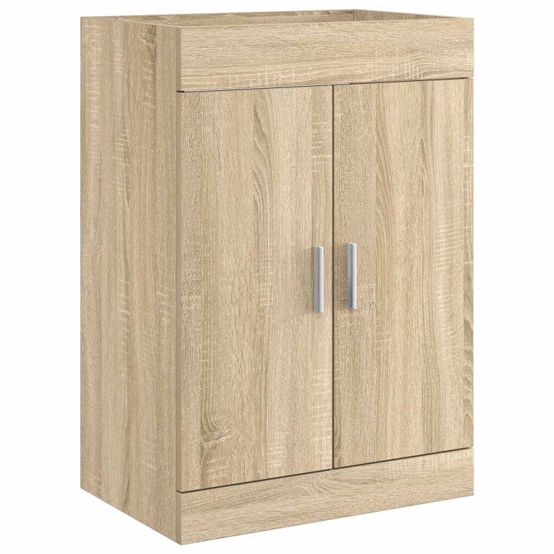 vidaXL Ντουλάπι Κάτω από τον Νιπτήρα Sonoma Δρυς 78,5 x 37,5 x 81 εκ
