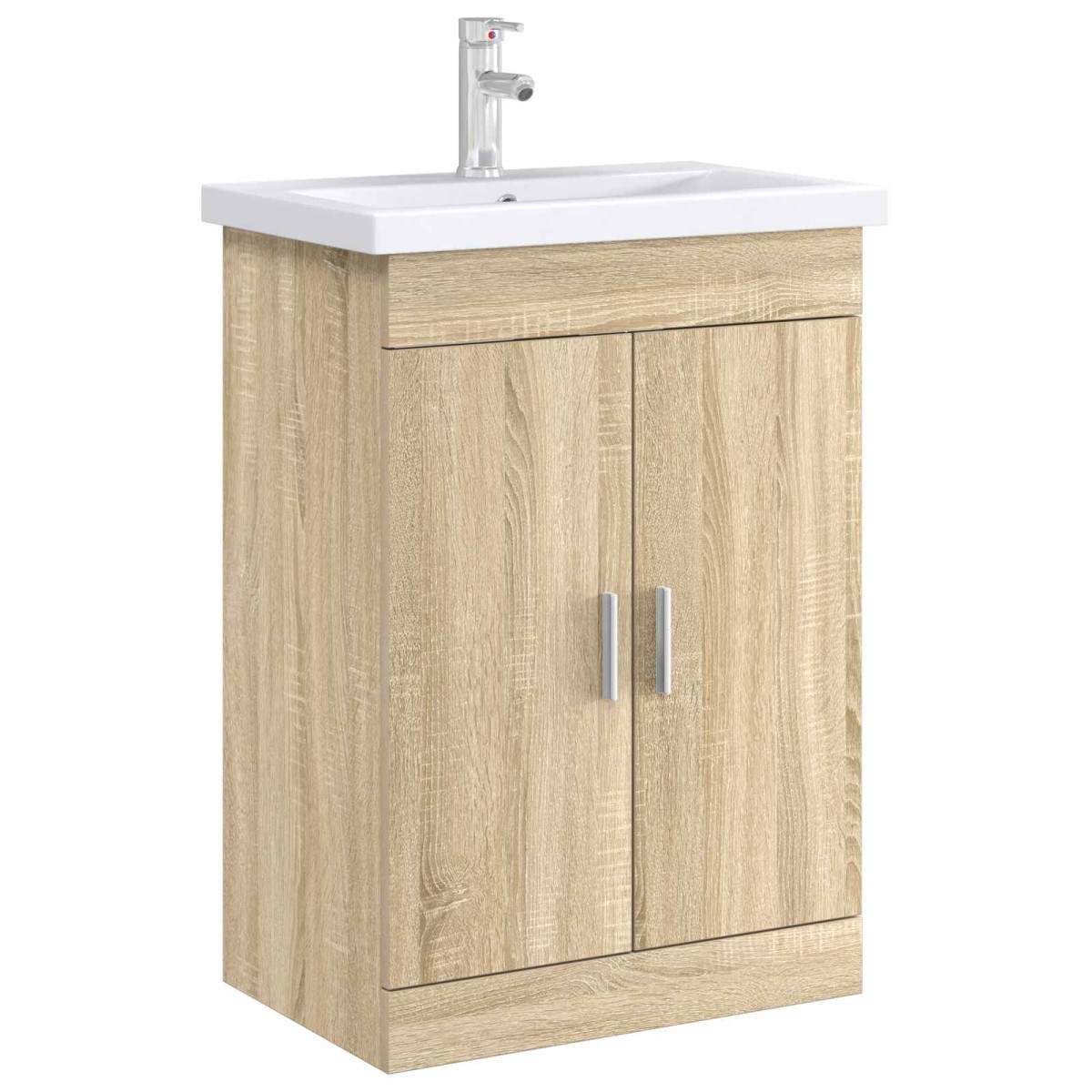 vidaXL Ντουλάπι Κάτω από τον Νιπτήρα Sonoma Δρυς 78,5 x 37,5 x 81 εκ