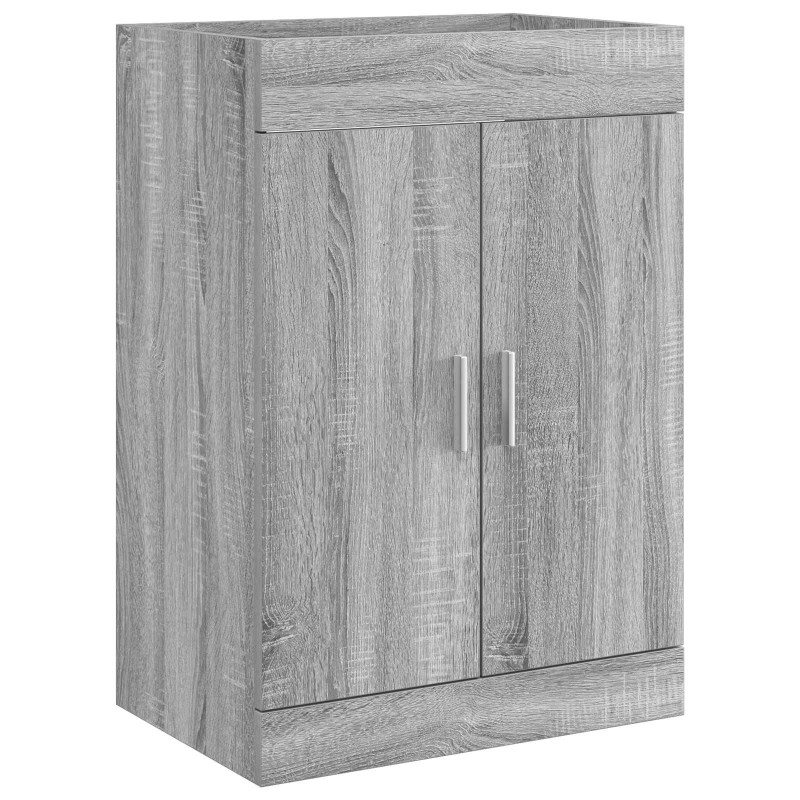 vidaXL Ντουλάπι Κάτω από τον Νιπτήρα Γκρι Sonoma 78,5 x 37,5 x 81 εκ