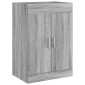 vidaXL Ντουλάπι Κάτω από τον Νιπτήρα Γκρι Sonoma 78,5 x 37,5 x 81 εκ