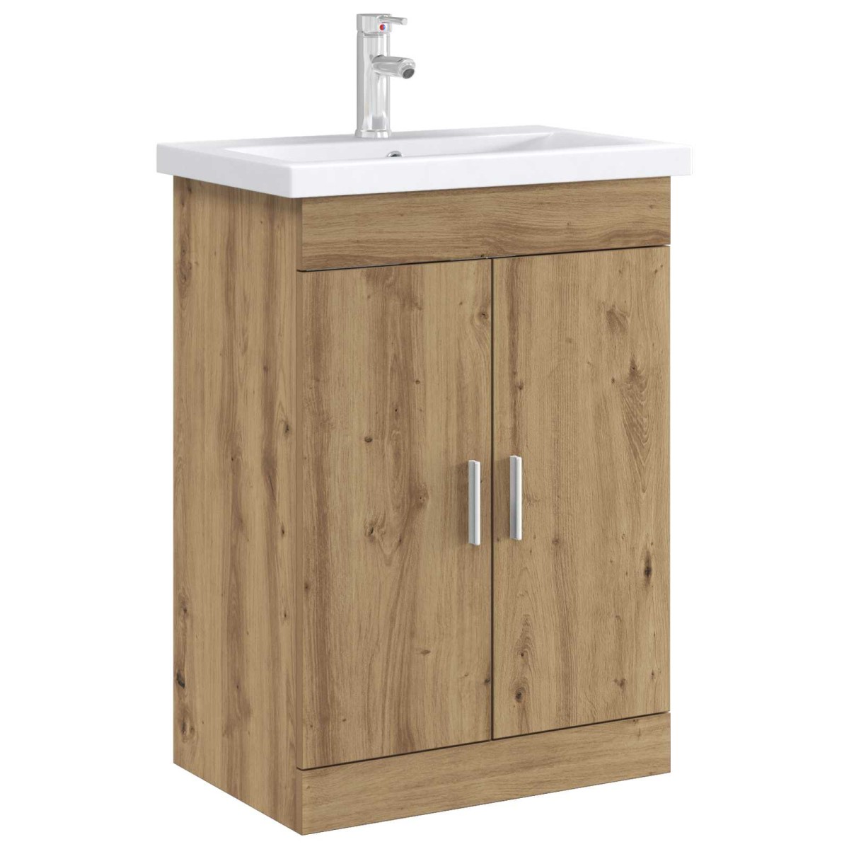 vidaXL Ντουλάπι Κάτω από τον Νιπτήρα Artisan Δρυς 78,5 x 37,5 x 81 εκ