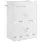 vidaXL Ντουλάπι Κάτω από τον Νιπτήρα Λευκό 56 x 37,5 x 81 εκ