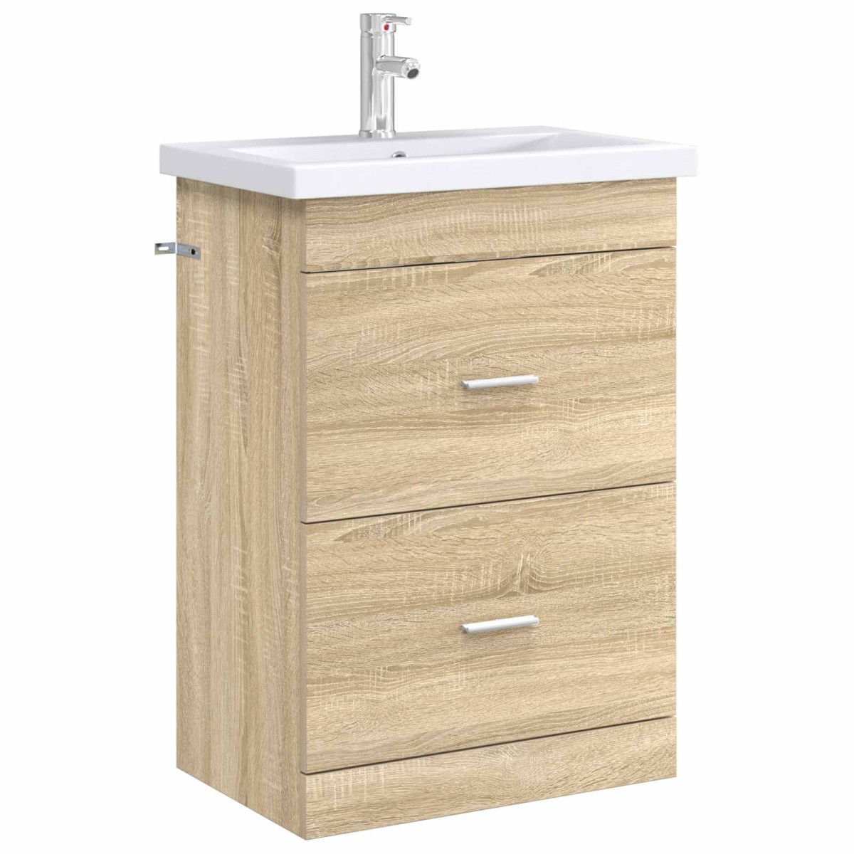 vidaXL Ντουλάπι Κάτω από τον Νιπτήρα Sonoma Δρυς 56 x 37,5 x 81 εκ