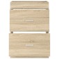 vidaXL Ντουλάπι Κάτω από τον Νιπτήρα Sonoma Δρυς 56 x 37,5 x 81 εκ
