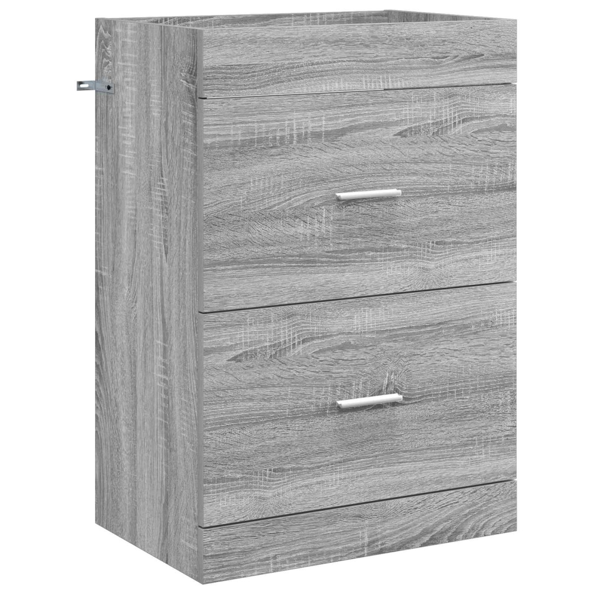 vidaXL Ντουλάπι Κάτω από τον Νιπτήρα Γκρι Sonoma 56 x 37,5 x 81 εκ