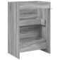 vidaXL Ντουλάπι Κάτω από τον Νιπτήρα Γκρι Sonoma 56 x 37,5 x 81 εκ