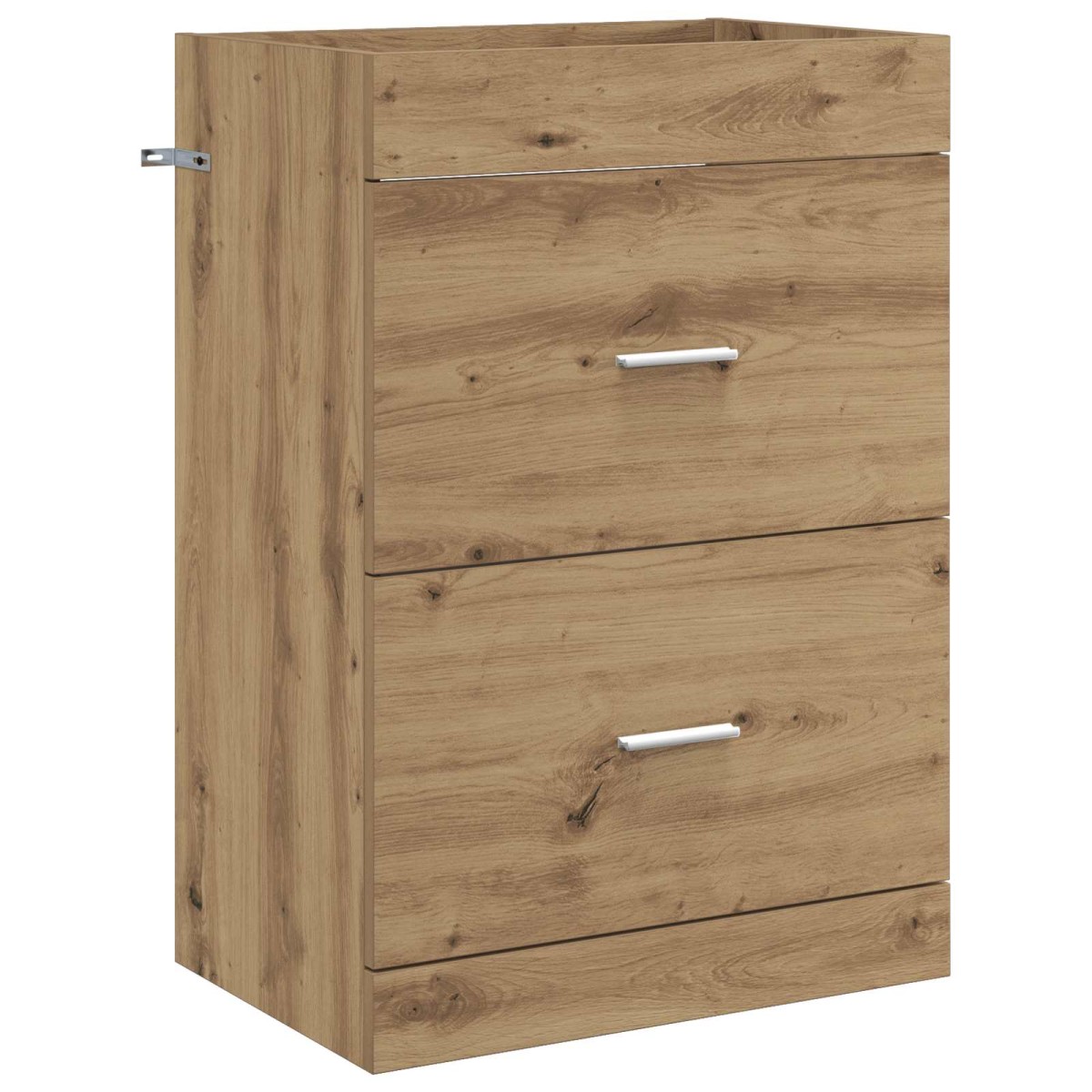 vidaXL Ντουλάπι Κάτω από τον Νιπτήρα Artisan Δρυς 56 x 37,5 x 81 εκ