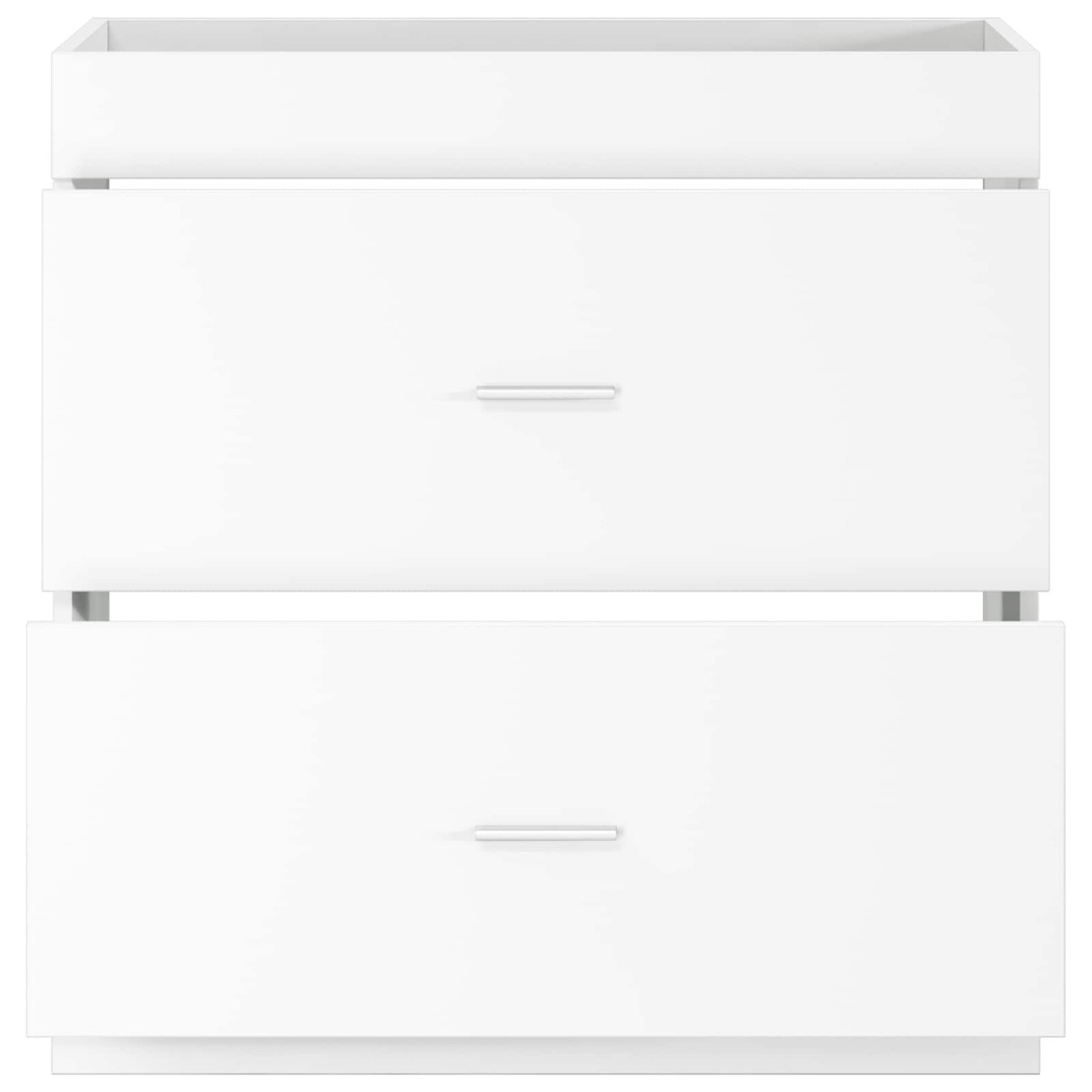 vidaXL Ντουλάπι Κάτω από τον Νιπτήρα Λευκό 78,5 x 37,5 x 81 εκ