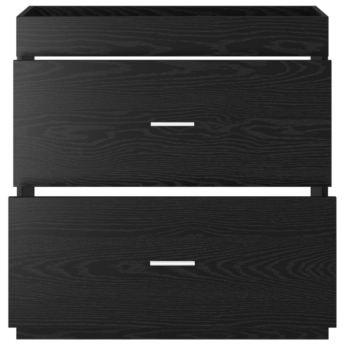 vidaXL Ντουλάπι Κάτω από τον Νιπτήρα Μαύρη Δρυς 78,5 x 37,5 x 81 εκ