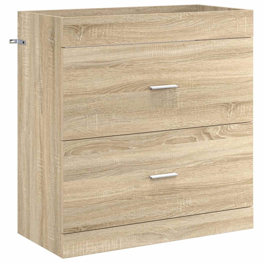 vidaXL Ντουλάπι Κάτω από τον Νιπτήρα Sonoma Δρυς 78,5 x 37,5 x 81 εκ