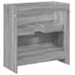 vidaXL Ντουλάπι Κάτω από τον Νιπτήρα Γκρι Sonoma 78,5 x 37,5 x 81 εκ