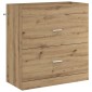 vidaXL Ντουλάπι Κάτω από τον Νιπτήρα Artisan Δρυς 78,5 x 37,5 x 81 εκ