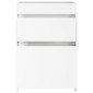 vidaXL Ντουλάπι Κάτω από τον Νιπτήρα Λευκό 56 x 37,5 x 81 εκ
