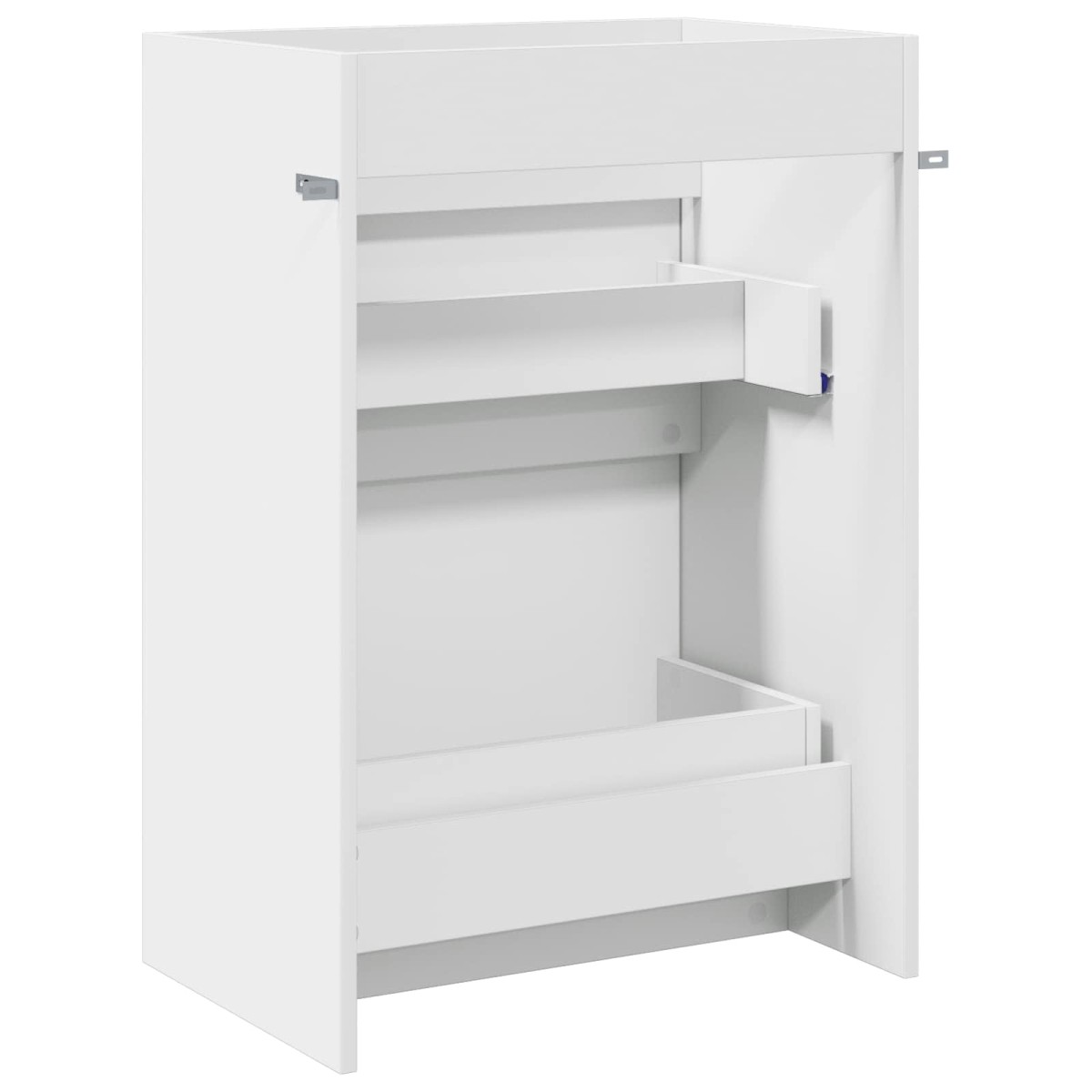 vidaXL Ντουλάπι Κάτω από τον Νιπτήρα Λευκό 56 x 37,5 x 81 εκ