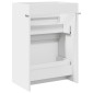 vidaXL Ντουλάπι Κάτω από τον Νιπτήρα Λευκό 56 x 37,5 x 81 εκ