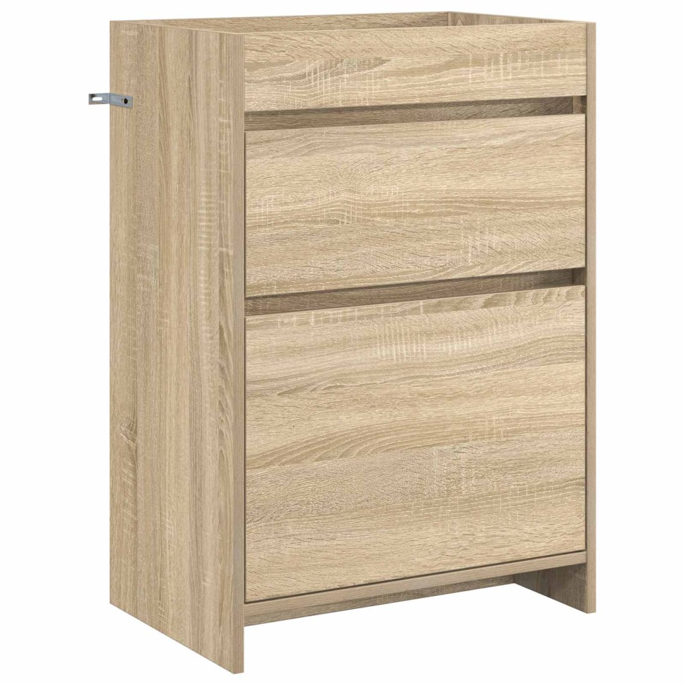 vidaXL Ντουλάπι Κάτω από τον Νιπτήρα Sonoma Δρυς 56 x 37,5 x 81 εκ