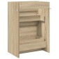 vidaXL Ντουλάπι Κάτω από τον Νιπτήρα Sonoma Δρυς 56 x 37,5 x 81 εκ