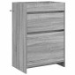 vidaXL Ντουλάπι Κάτω από τον Νιπτήρα Γκρι Sonoma 56 x 37,5 x 81 εκ