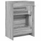 vidaXL Ντουλάπι Κάτω από τον Νιπτήρα Γκρι Sonoma 56 x 37,5 x 81 εκ