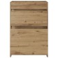 vidaXL Ντουλάπι Κάτω από τον Νιπτήρα Artisan Δρυς 56 x 37,5 x 81 εκ